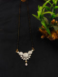 Contemporary American Diamond Floral Mangalsutra
